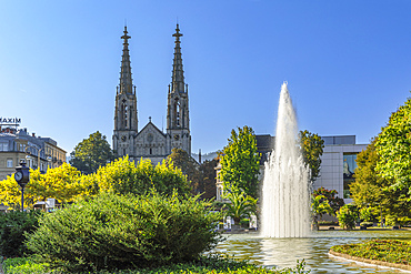 Augustaplatz Square, Baden-Baden, Black Forest, Baden-Wurttemberg, Germany