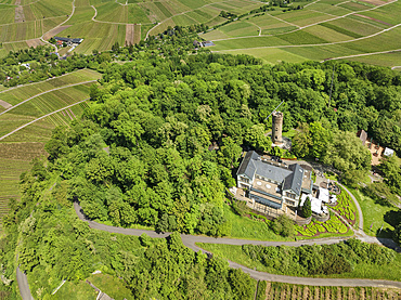 Höhenrestaurant Wartberg mit Wartbergturm, Heilbronn, Baden-Württemberg, Deutschland
