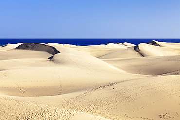 Sand dunes, Maspalomas, Gran Canaria, Canary Islands, Spain, Atlantic, Europe