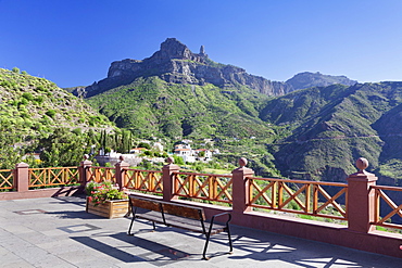 Tejeda and Roque Nublo, Gran Canaria, Canary Islands, Spain, Europe