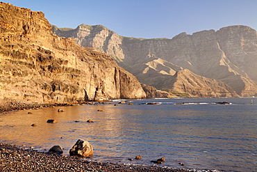 Natural landmark Dedo de Dios, Puerto de las Nieves, Gran Canaria, Canary Islands, Spain, Atlantic, Europe