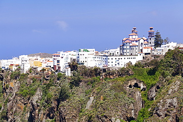 El Pilar church, Moya, Gran Canaria, Canary Islands, Spain, Europe