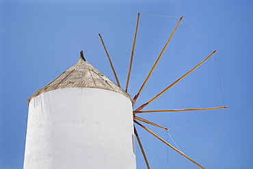 Windmill, Oia, Santorini, Cyclades, Aegean Sea, Greek Islands, Greece, Europe 