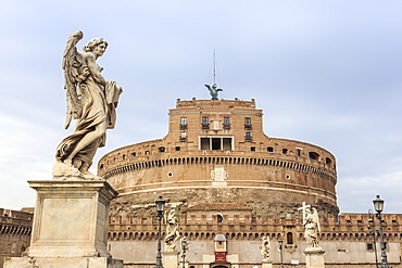 Castel Sant'Angelo (Hadrian's Mausoleum), Vatican area, Historic Centre, Rome, UNESCO World Heritage Site, Lazio, Italy, Europe