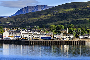 Cottages by Loch Broom in Ullapool, Scotland, Europe