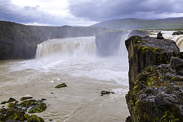 Godafoss waterfall in Iceland, Europe