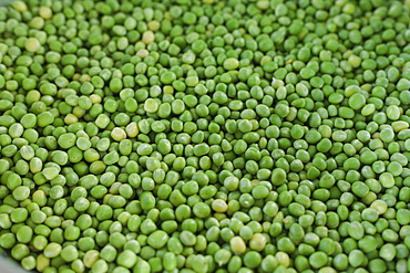 Pile of green peas