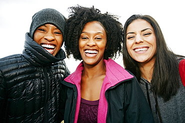 Portrait of smiling Black women