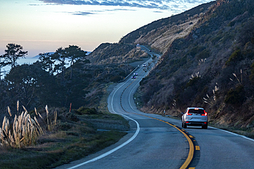 United States, California, Highway 1 along Pacific Coast near Big Sur