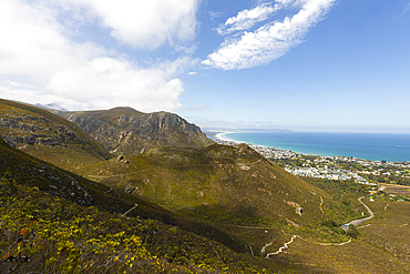 South Africa, Hermanus, Fernkloof Nature Reserve landscape