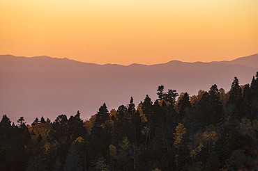 Usa, New Mexico, Santa Fe, Sangre De Cristo Mountains