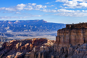 Sandstone rock formations in Bryce Canyon National Park