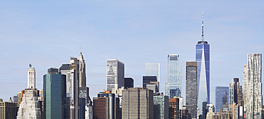 Manhattan skyline with World Trade Center