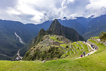 Machu Picchu Inca ruins and mountains