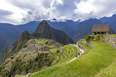 Machu Picchu Inca ruins and mountains
