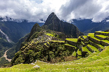 Machu Picchu Inca ruins and mountains