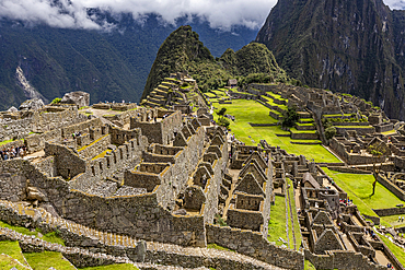 Machu Picchu Inca ruins and mountains