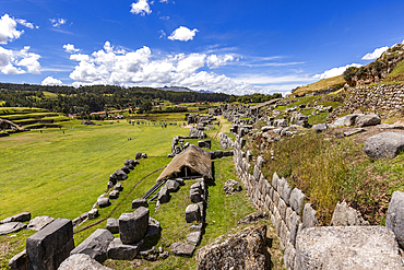 Ruins at Saksaywaman on sunny day