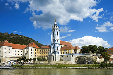 Durnstein Abbey on Danube River, Durnstein, Austria