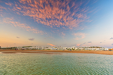 Conil de la Frontera at sunset in Andalusia, Spain, Europe