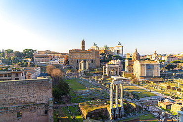 Imperial Forum (Fori Imperiali), UNESCO World Heritage Site, Rome, Lazio, Italy, Europe