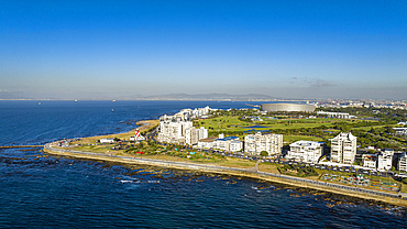 Aerial of Cape Town, South Africa, Africa