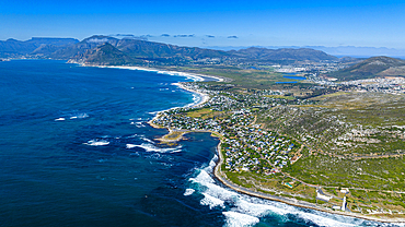 Aerial of Kommetjie, Cape Town, Cape Peninsula, South Africa, Africa