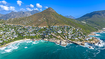 Aerial of Llandudno, Cape Town, Cape Peninsula, South Africa, Africa