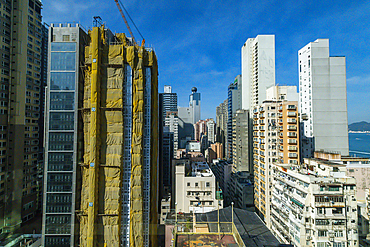 High rise buildings in Central Hong Kong, China, Asia