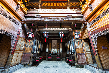 Old trade house, Hongcun historical village, UNESCO World Heritage Site, Huangshan, Anhui, China, Asia