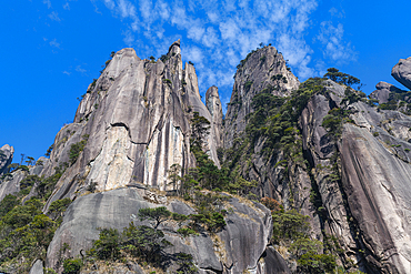 Granite, Taoist Sanqing Mountain, UNESCO World Heritage Site, Jiangxi, China, Asia