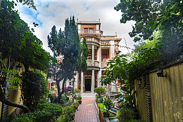 Historic building, Kulangsu International Settlement, UNESCO World Heritage Site, Xiamen, Fujian, China, Asia