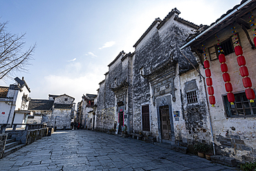 Merchant house in Xidi historic ancient village, UNESCO World Heritage Site, Xidi, Anhui, China, Asia