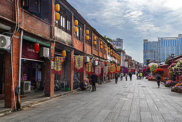 Historic center of Zhangzhou, Fujian, China, Asia