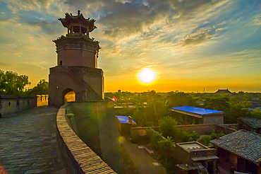 The historic old town of Pingyao (Ping Yao), UNESCO World Heritage Site, Shanxi, China, Asia