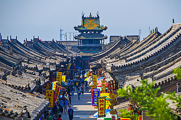 The historic old town of Pingyao (Ping Yao), UNESCO World Heritage Site, Shanxi, China, Asia