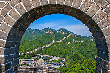 The Great Wall of China, UNESCO World Heritage Site, at Badaling, China, Asia