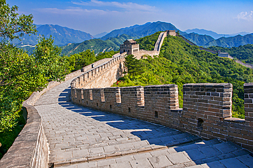 The Great Wall of China, UNESCO World Heritage Site, at Badaling, China, Asia