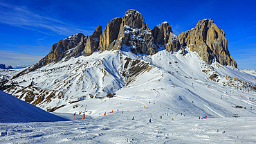 Langkofel (Sassolungo), South Tyrol, Dolomites, Italy, Europe