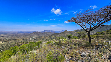 View over the Sheikh Mountains, Somaliland, Somalia, Africa