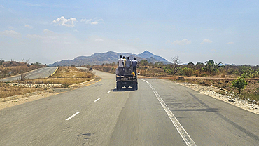 Road to Bor, central region, South Sudan, Africa