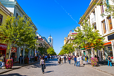 The Russian Quarter, Harbin, Heilongjiang, China, Asia