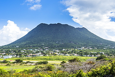 The Quill hill, St. Eustatius, Statia, Netherland Antilles, West Indies, Caribbean, Central America