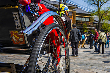 Rickshaw, Kyoto, Honshu, Japan, Asia