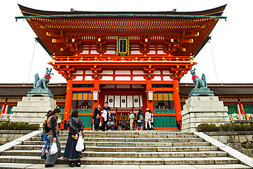 Kyoto's Fushimi Inari, Kyoto, Honshu, Japan, Asia