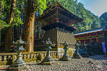 Iemitsu Mausoleum (Taiyuinbyo), UNESCO World Heritage Site, Nikko, Tochigi Prefecture, Kanto, Honshu, Japan, Asia