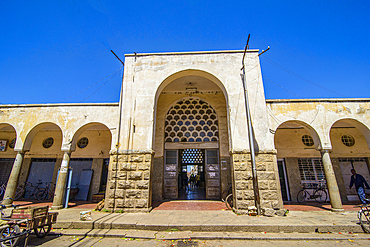 Colonial market in Asmara, Eritrea, Africa