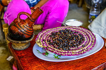 Fresh roasted coffee beans, Keren, Eritrea, Africa