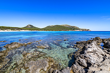 Agulla beach, Mallorca, Balearic islands, Spain, Mediterranean, Europe