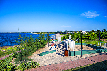 Beach park, Pemba, Punta Delgado, Northern Mozambique, Africa